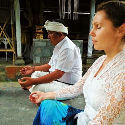 meditace na Bali