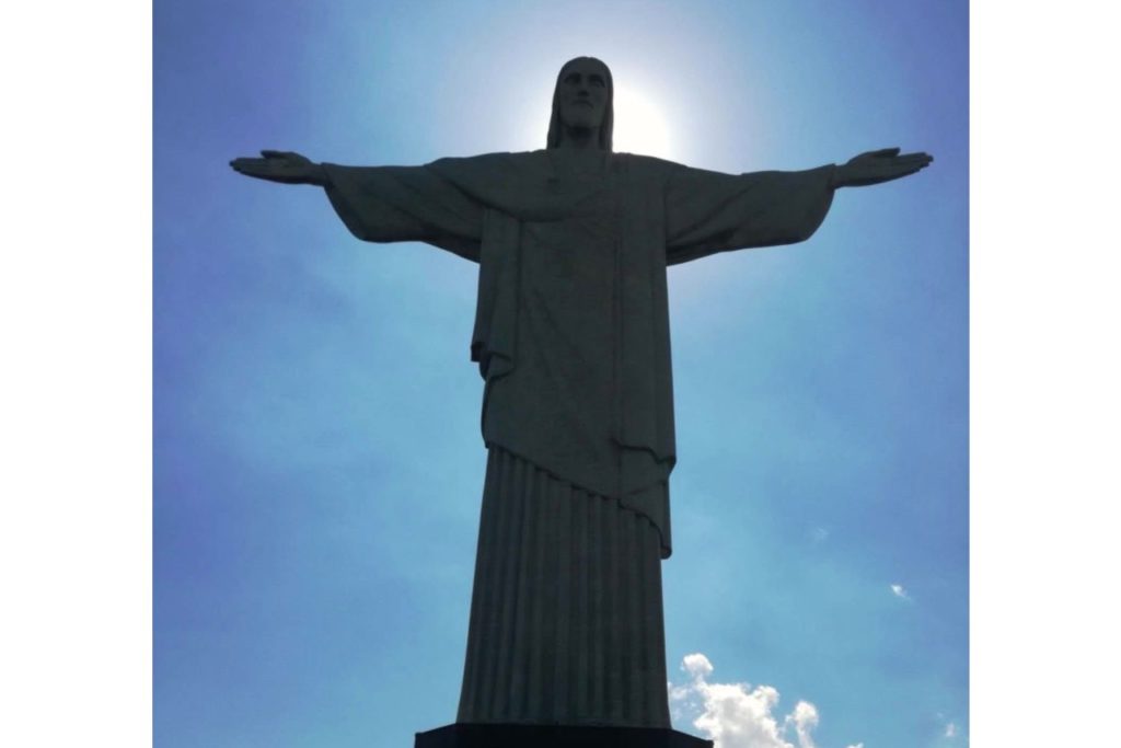 cristo redentor v Rio de Janeiru