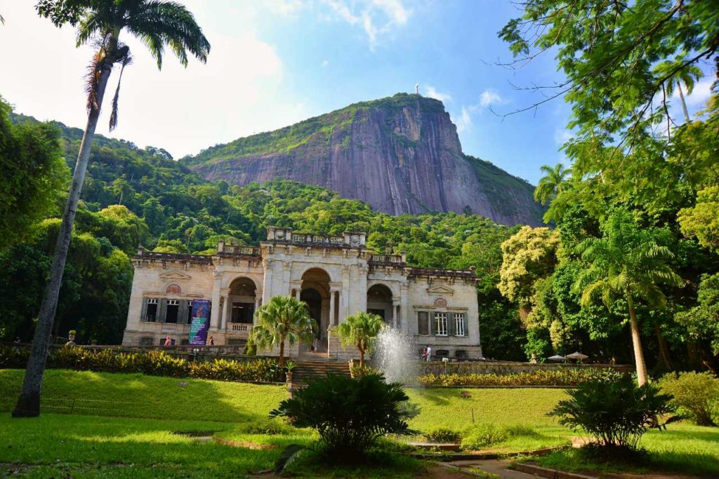 Lage parku v Rio de Janeiru