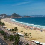 Copacabana v Rio de Janeiru