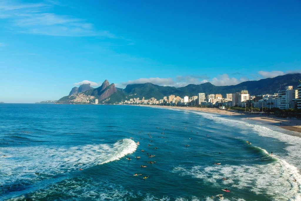 Ipanema v Rio de Janeiru