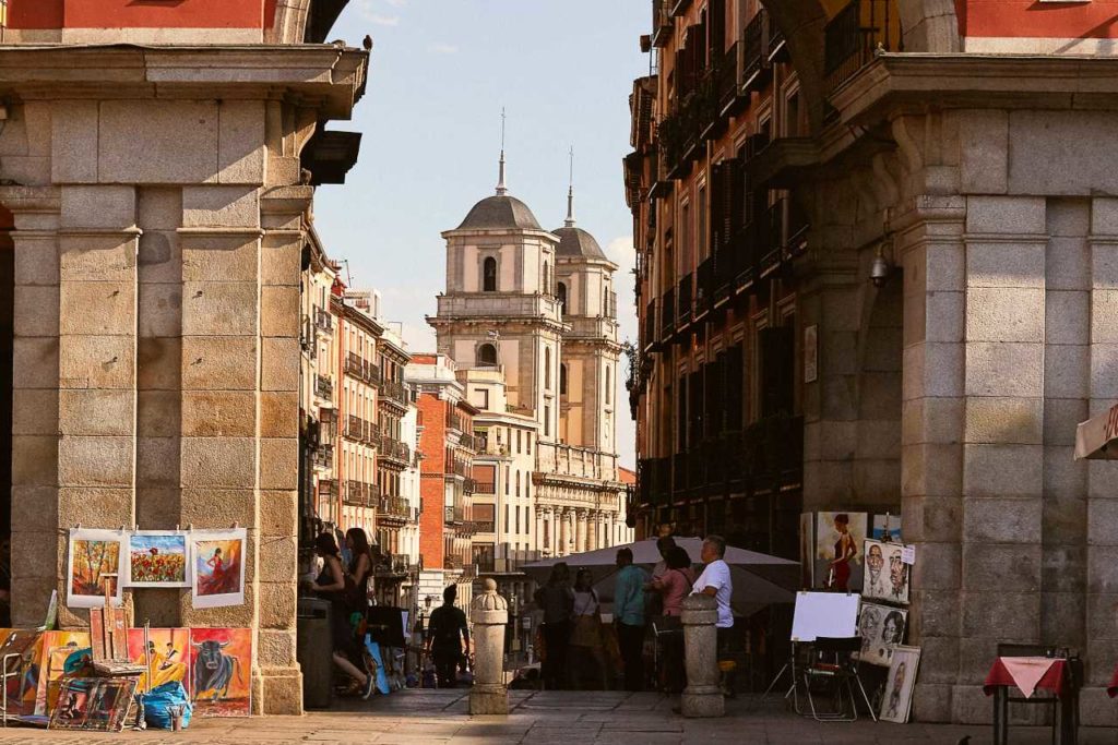 Plaza Mayor v Madridu