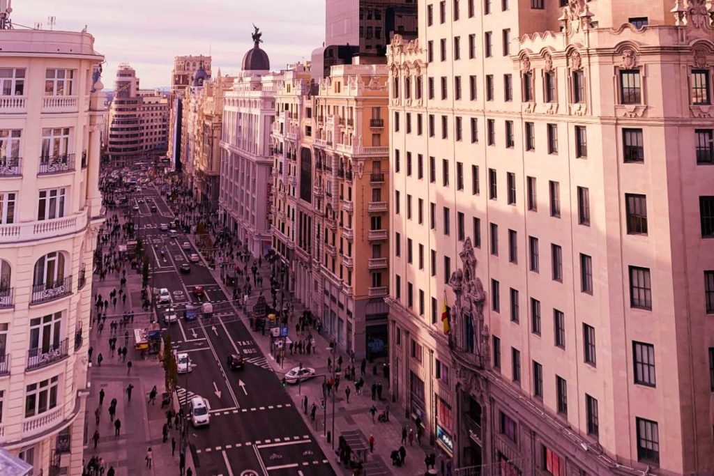 Gran Via v Madridu