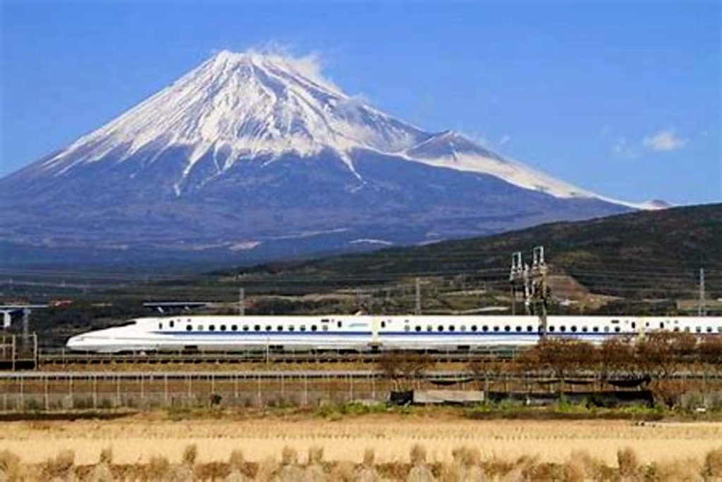 Vysokorychlostní vlak v Tokiu