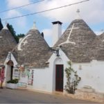Městečko Alberobello v Itálii