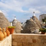 Městečko Alberobello v Itálii