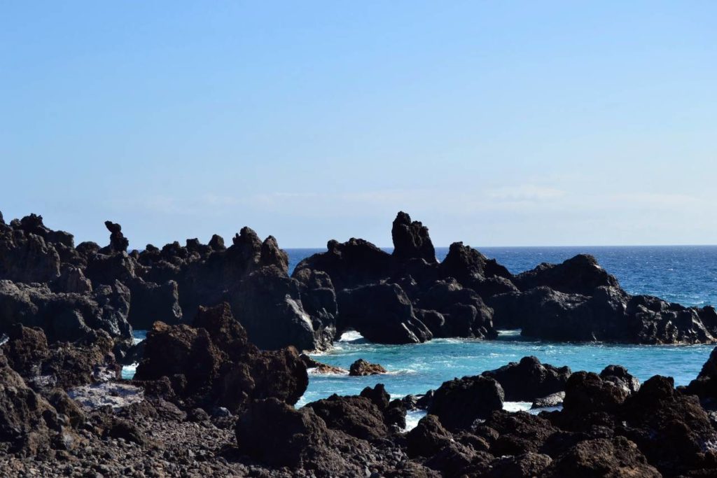 Přírodní bazény na Tenerife