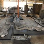 Pompeje zkameněliny
