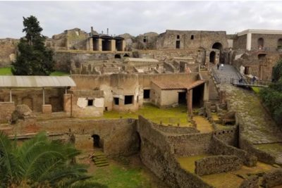 Město Pompeje se slovenskou průvodkyní