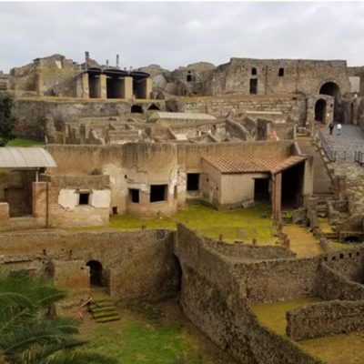 Město Pompeje se slovenskou průvodkyní