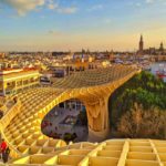 Setas ve španělském městě Sevilla