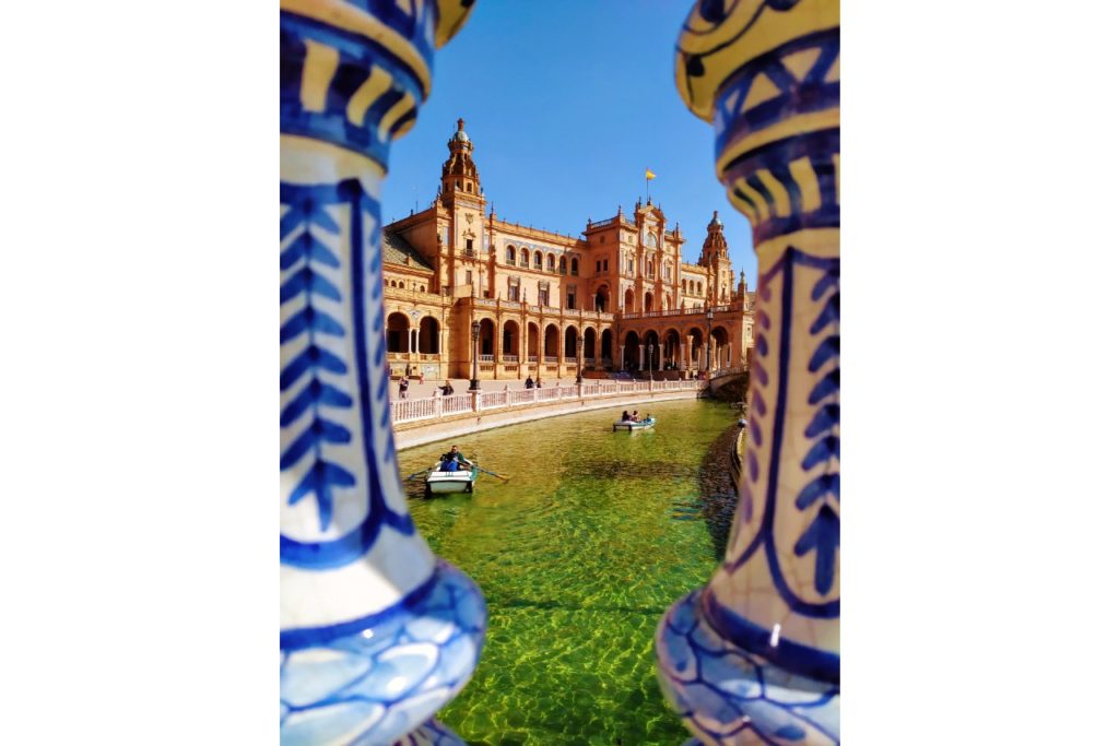 Náměstí Plaza de España v Seville