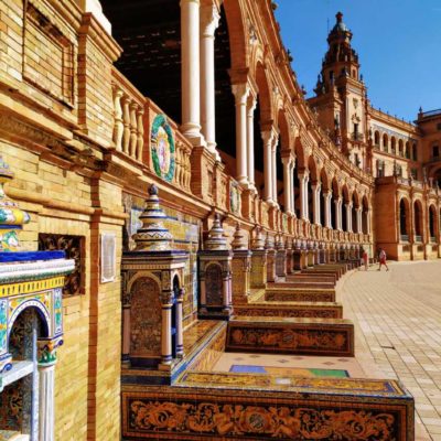 Náměstí Plaza de España v Seville