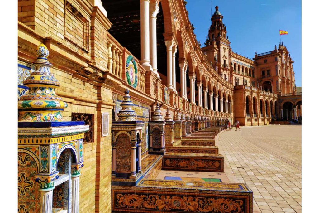 Náměstí Plaza de España v Seville