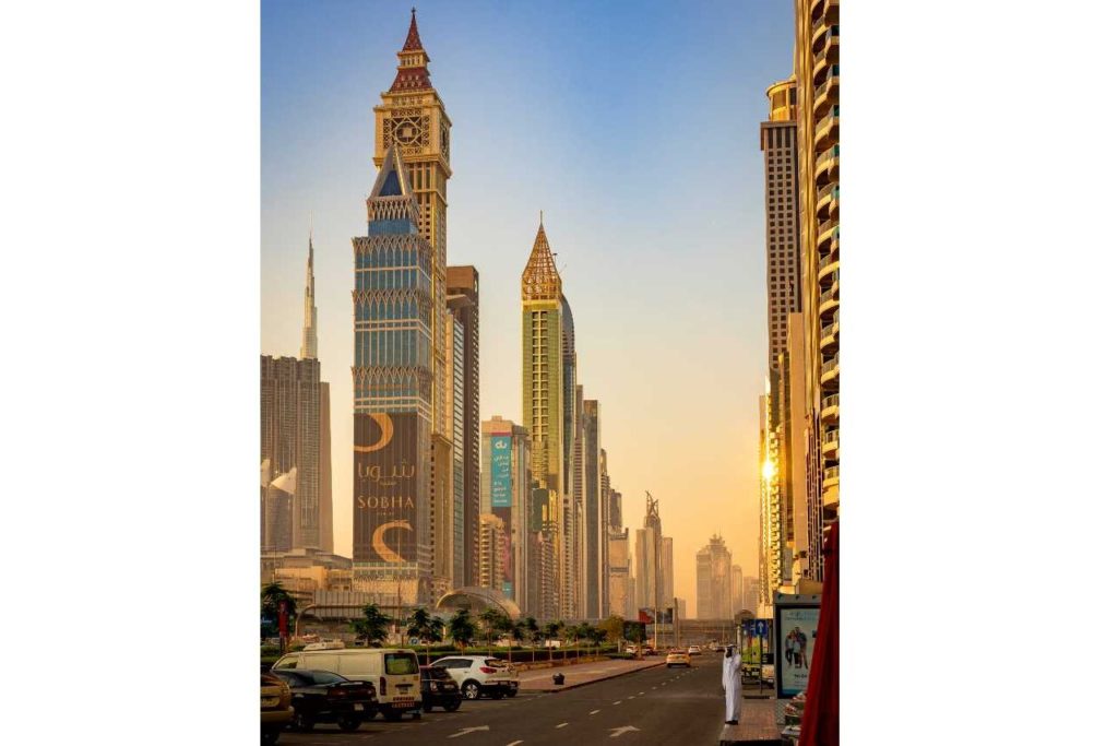 Dubaj průvodce ulice v Dubaji