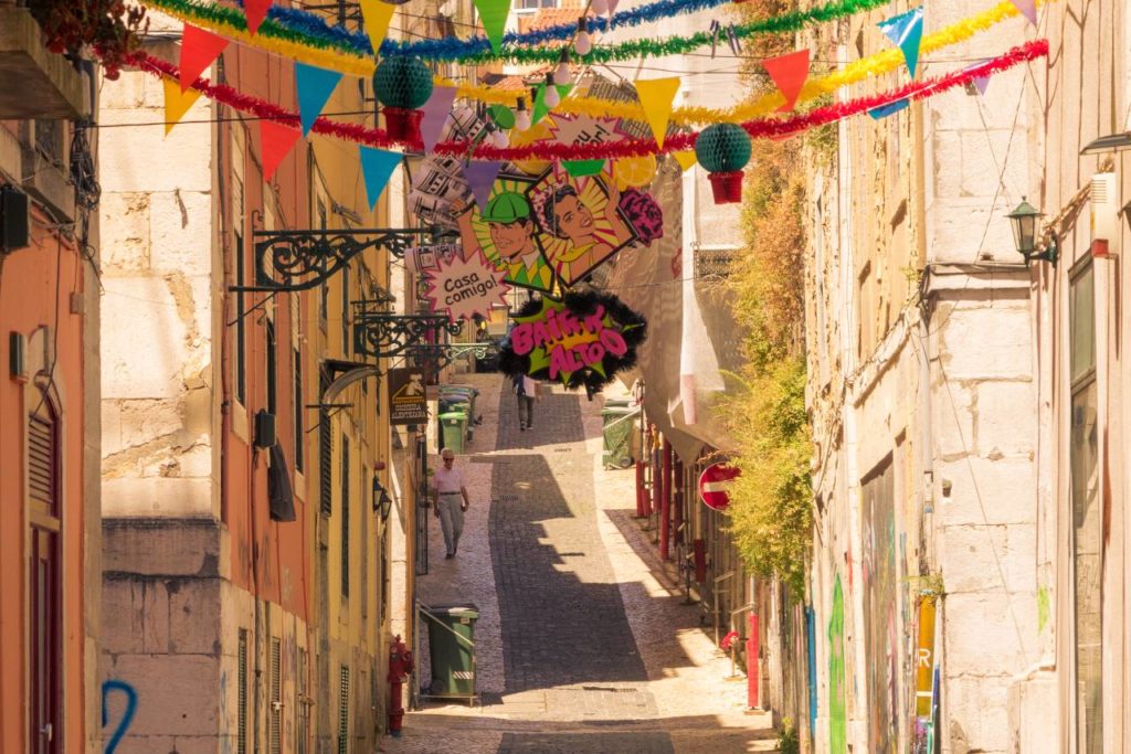 Bairro Alto v Lisabonu