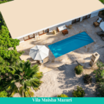Vila s bazénem na Zanzibaru