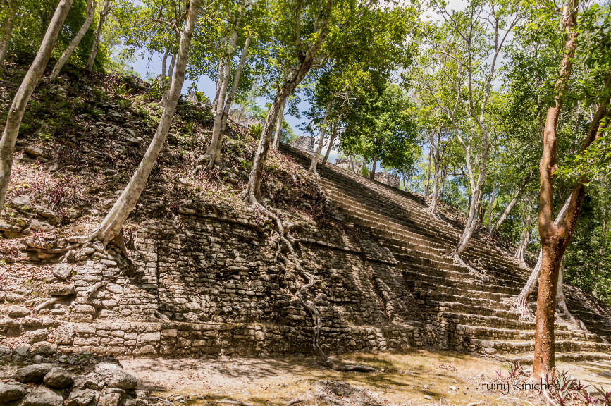 Mayské ruiny v Mexiku