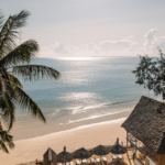 Plážový bar v českém hotelu na Zanzibaru