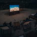 Letní kino na Zanzibaru