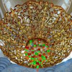 Luxusní lustr v Abú Dhabí
