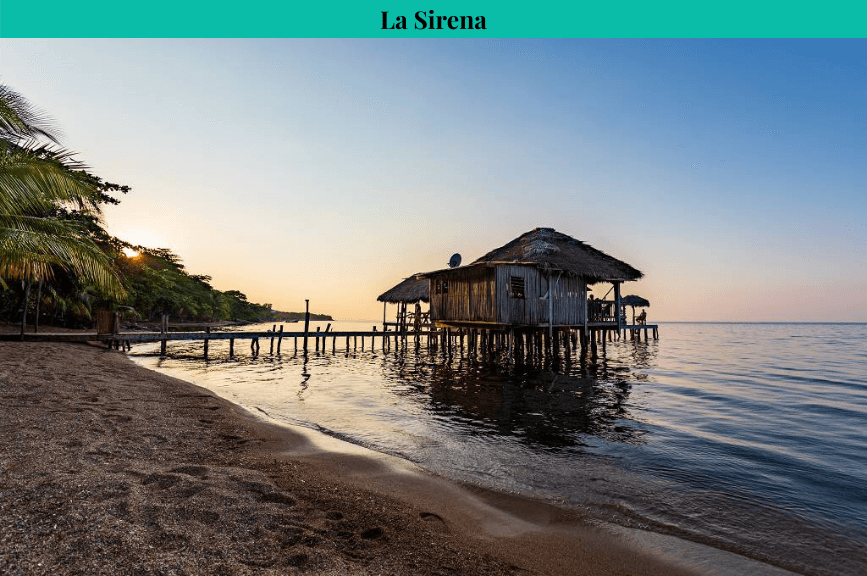 La Sirena, Restaurace na Roatánu
