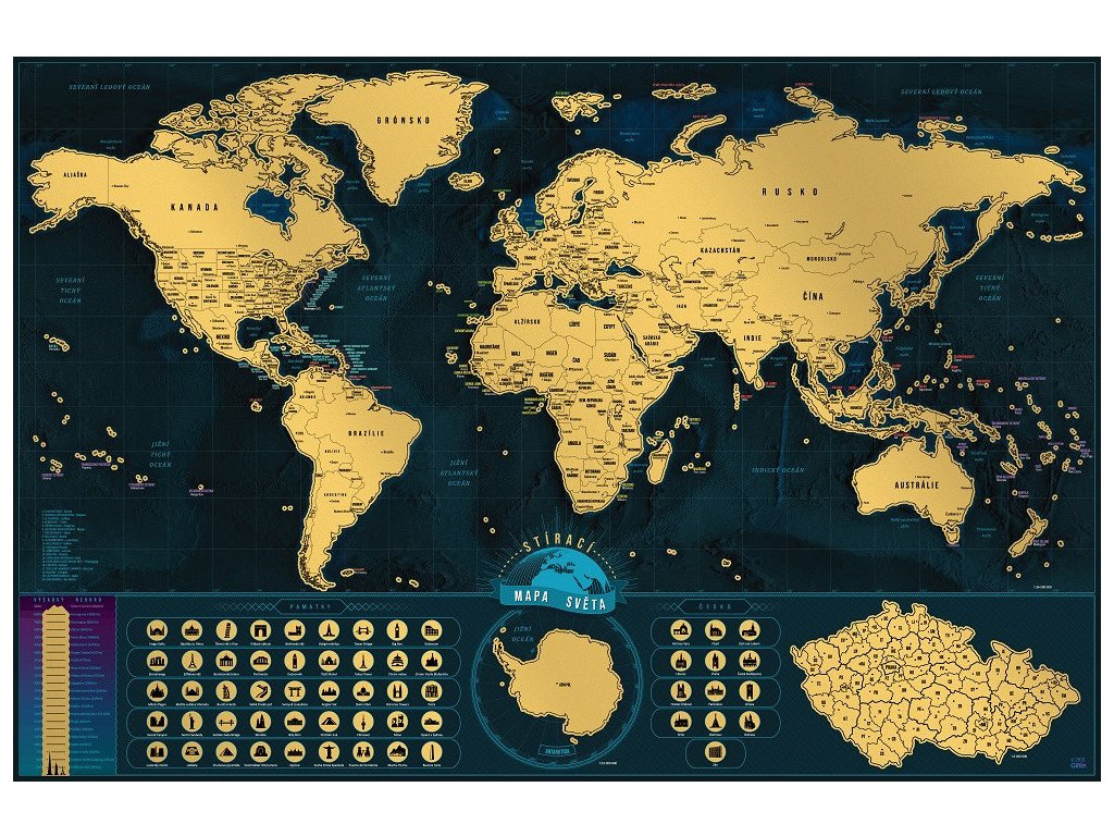 Mapa světa 