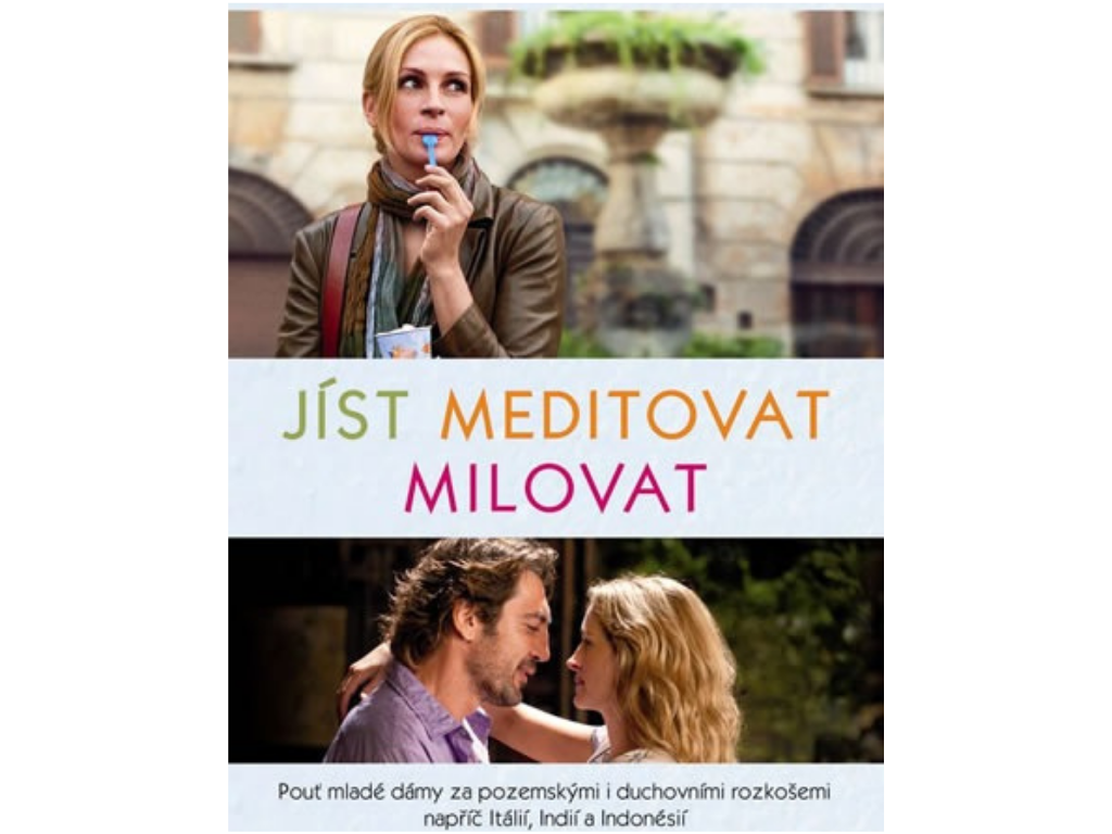 Knížka jíst, meditovat, milovat