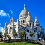 Katedrála ve čtvrti Montmartre