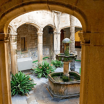 Patio v Barceloně