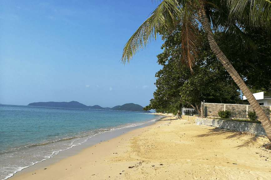 Pláž u resortu Koh Samui