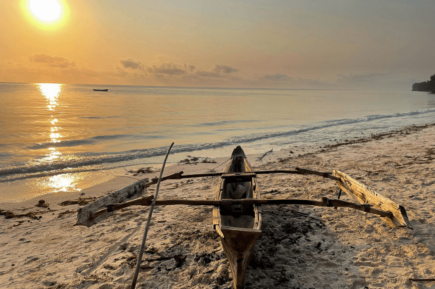Pláž Kiwengwa Zanzibar