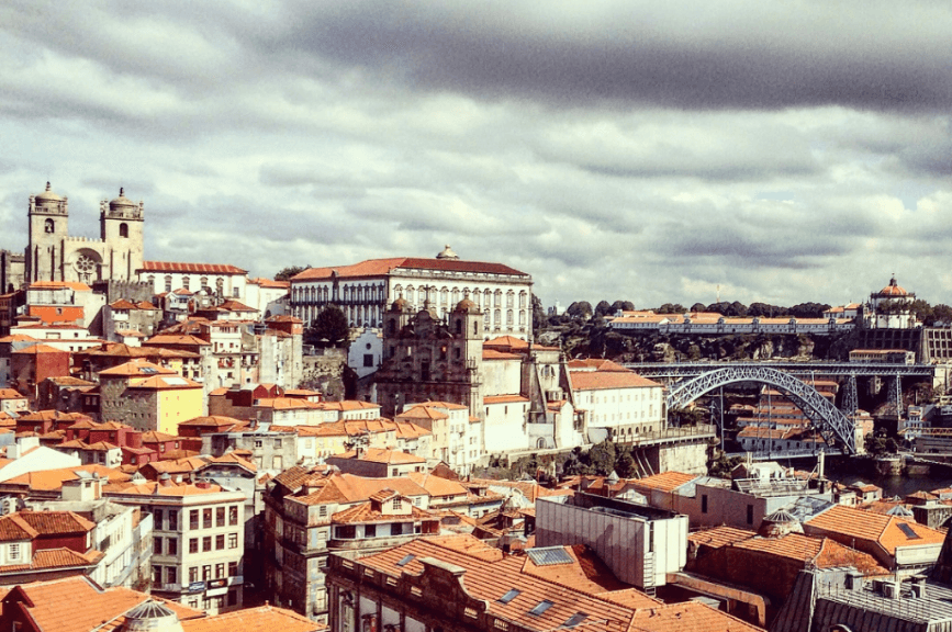 Výhled na Foz Porto