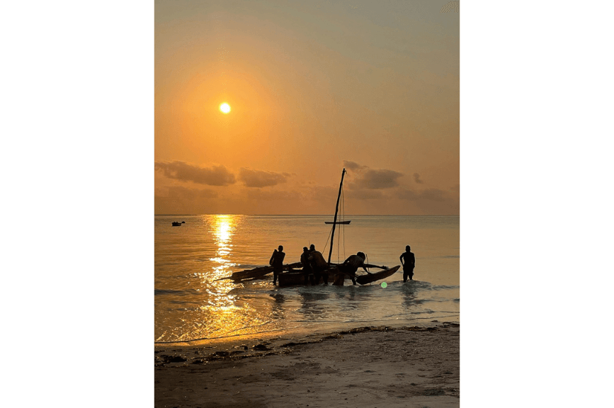 Zanzibar pláž Kiwengwa