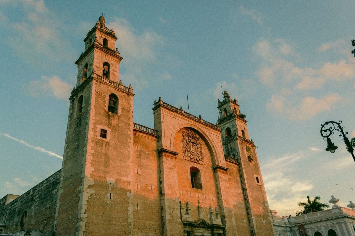 Katedrála v Meridě v Mexiku
