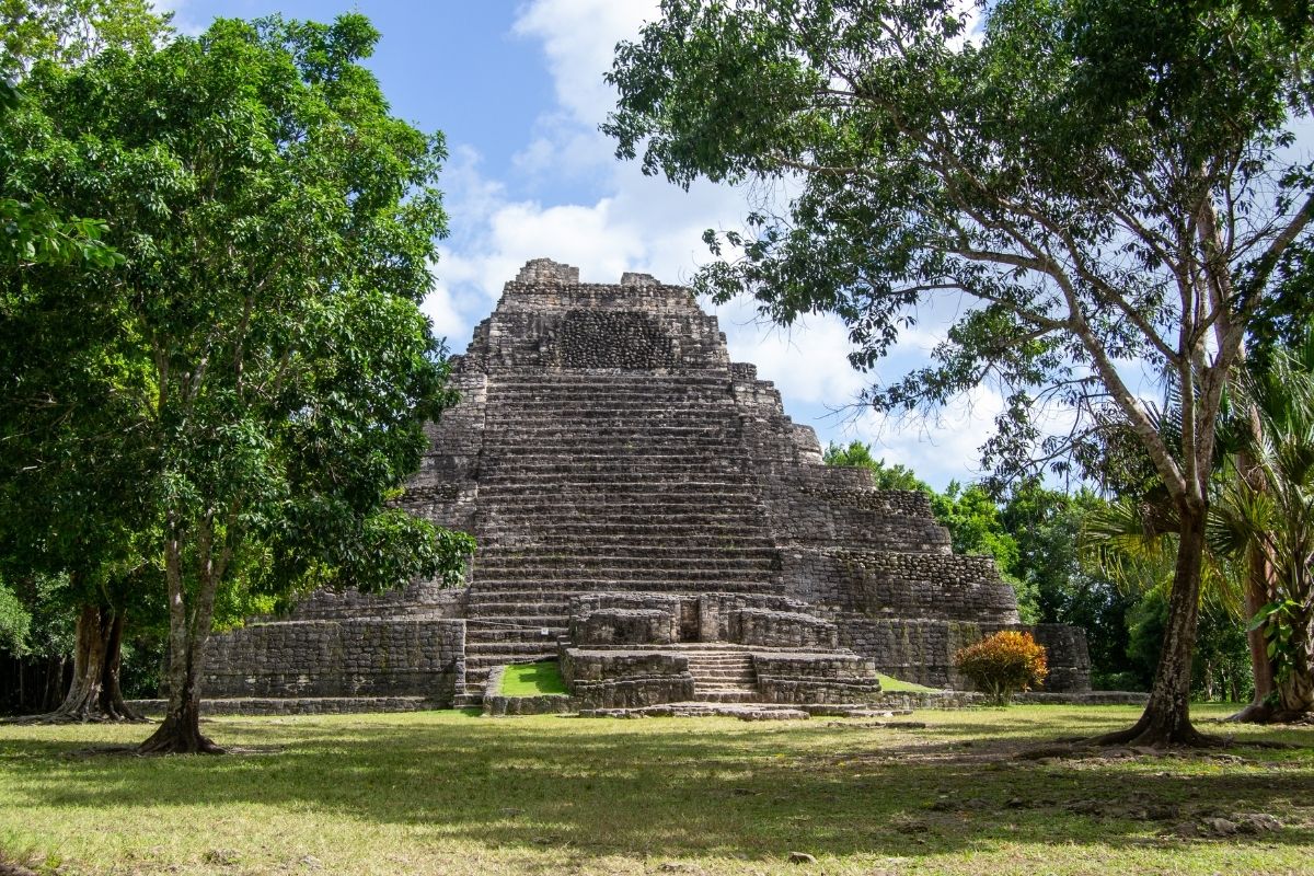 Ruiny Cachoben v Mexiku