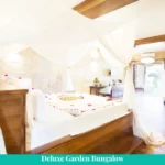 Ložnice v Bungalovu Deluxe Graden na Zanzibaru