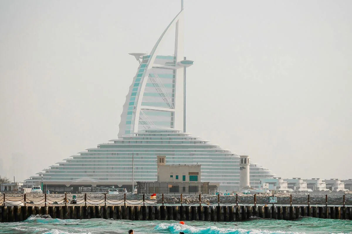 Pláž JBR v Dubaji