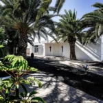 Okolí vily na Lanzarote