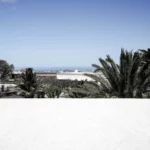 Výhled z vily na Lanzarote