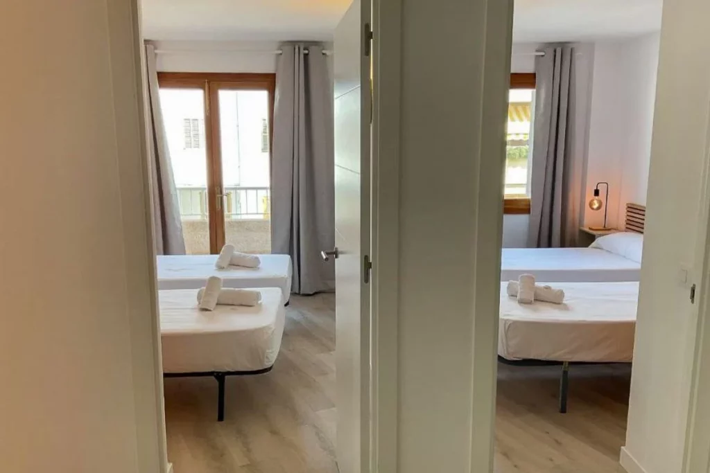 Pokoje s výhledem v apartmánu na Mallorce