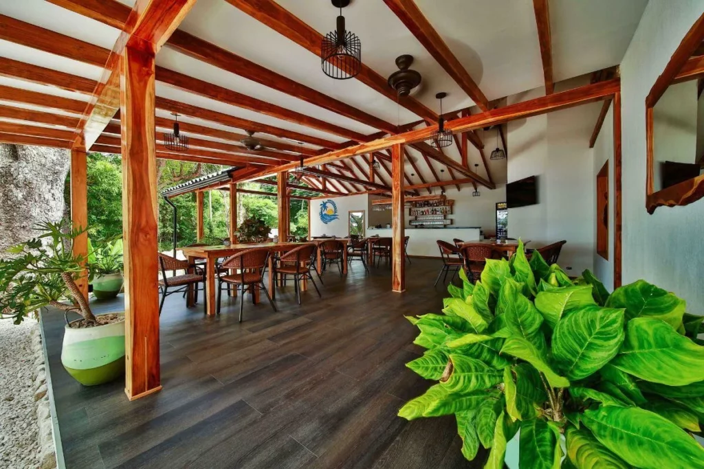 Restaurace je součástí komplexu