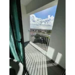 Balkon v útulném ubytování na Madeiře