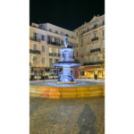 Fontána v Cannes, Francie