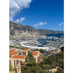 Pohled na Monaco z vrchu