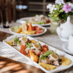 Jídlo z restaurace na Srí Lance