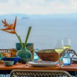 Večeře vila na Seychelách