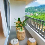 Terasa s výhledem apartmán na ostrově Koh Samui