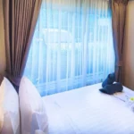 Ložnice v apartmánu na Koh Samui