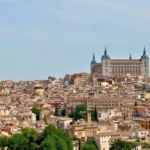Panoramatický výhled na město Toledo